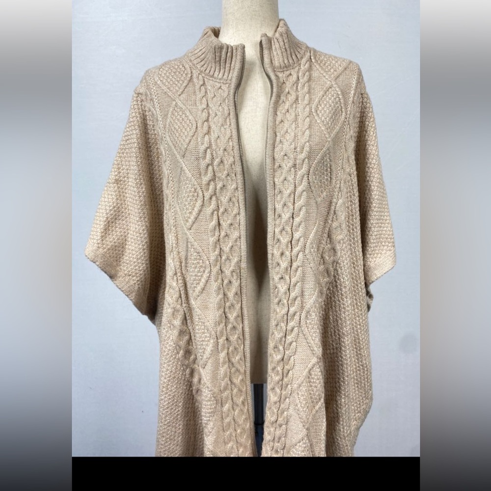 Cupcakes and Cashmere Knit Poncho